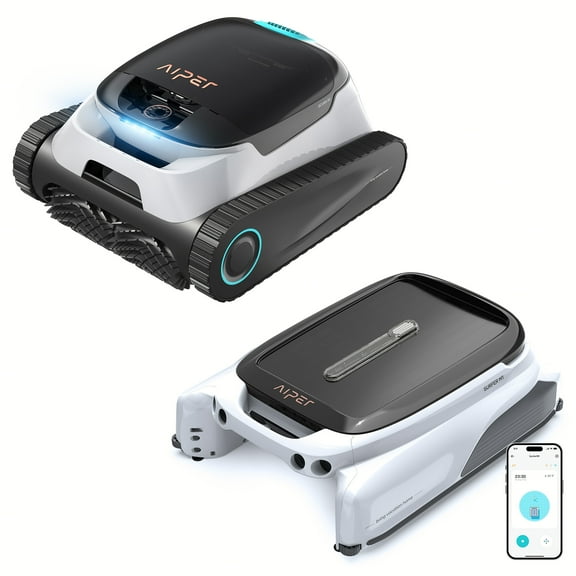 AIPER Scuba N1 and Surfer M1 Robotic Pool Cleaner Bundle - for In-Ground Pools