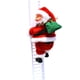 thumbnail image 1 of Decoración de escalera de cuerda de juguete de Papá Noel de escalada eléctrica, muñeca colgante de Nad que cuelga hacia arriba y hacia ab blanco Sunnimix Elétrico Santa Claus, 1 of 8