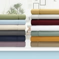 thumbnail image 5 of 1200-Thread Count 100% Egyptian Cotton Solid Pillowcases, 2-Piece Pillowcase Set by Blue Nile Mills- King, Teal, 5 of 5