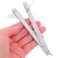 thumbnail image 4 of 2 Pcs Support de Couvercle d'Armoire en Acier Inoxydable Charnière Pliante Présentoir Portable Tige de Fixation Installation Facile pour Maison Bureau Exposition, 4 of 8