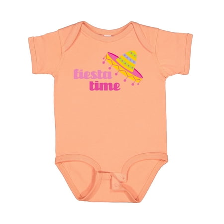 

Inktastic Fiesta Pink Sombrero Gift Baby Girl Bodysuit
