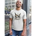 thumbnail image 2 of Owl With Beautiful Big Eyes T-Shirt Men -Image by Shutterstock, Male 3X-Large, 2 of 4