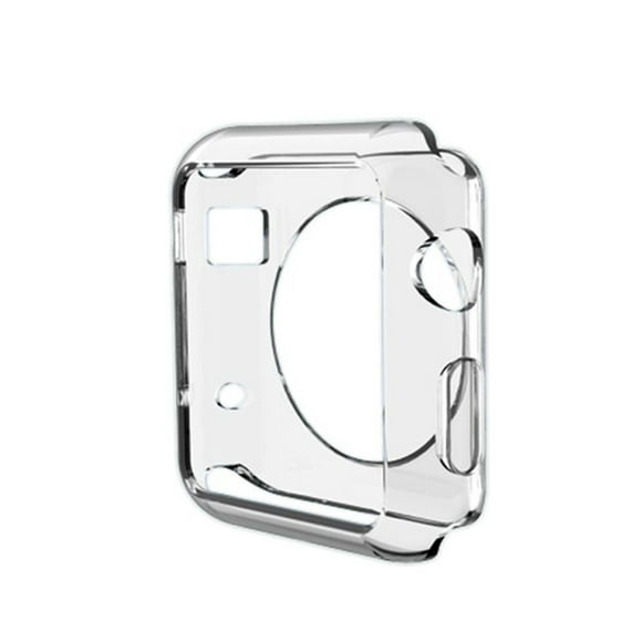 Braveheart Plaque de Montre Transparente Couvercle de Protection Cas TPU Protecteur de Remplacement pour iWatch Série 4 40mm/44mm