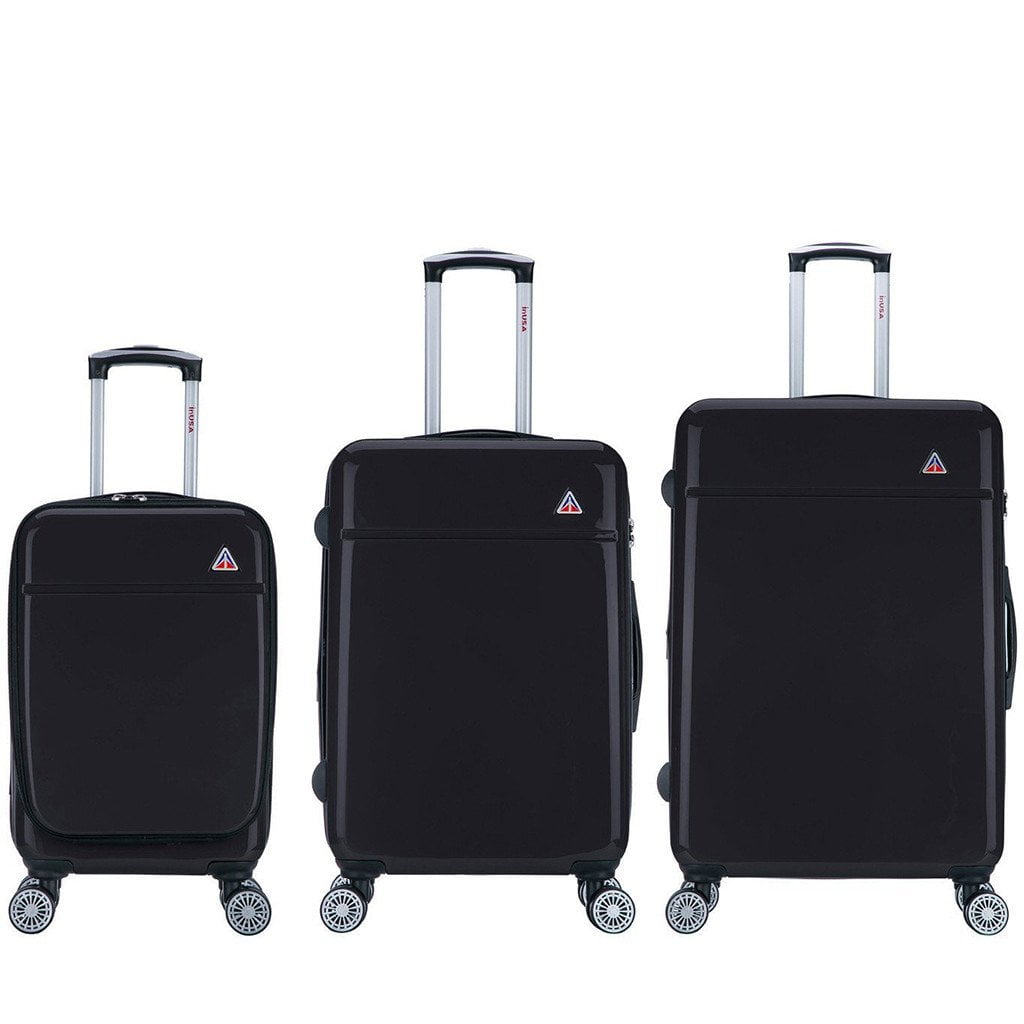 InUSA Avila 3-Piece Lightweight Hardside Spinner Set Luggage