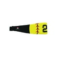 thumbnail image 2 of Player ID Softball Stitch Headband (Yellow, #20), 2 of 2