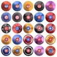 thumbnail image 2 of Captain America Shield Fidget Spinner, Aluminum Alloy, Fun and Casual Toy for College Students, Available in Bags [Black Tiger Head Shield Spinner], 2 of 5