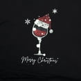 thumbnail image 5 of MOUSYA Plus Size Merry Christmas Sweatshirt for Women Fall Crewneck Sweatshirt with Pocket Funny Red Wine Glass Christmas Shirt Xmas Santa Hat Graphic Pullover Blouse Tops,4X, 5 of 14