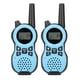 thumbnail image 1 of 2 Piezas Walkie Talkies de Mano 0.5W Radio Inalámbrica de 2 Vías para Exteriores Regalos para Niños NiñosBlue America 462‑467MHZ 22 Canales Distancia de Comunicación de 3 a 5 Millas, 1 of 10