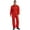 Red, variant on Mens Overalls Work Coveralls Wear-resistant Boilersuit Warehouse Workerwear Suit Blue 3XL