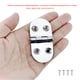 thumbnail image 5 of Bisagra de la puerta Espejo de acero inoxidable Espejo pulido Correa de piso Bisagras Cubiertas de motor reemplazables Accesorios de hardware Piezas Ventana Vogacara TO001141-00, 5 of 6