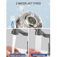 thumbnail image 4 of Pull-Down Kitchen Faucet, 1080° Flexible Rotation Kitchen Mixer Tap, Stainless Steel Under Window Sink Faucet, 2 Spray Modes, 4 of 5
