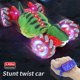 thumbnail image 2 of Coche de acrobacias con control remoto para niños, 4WD Coche de control remoto con detección de gestos Coche de juguete giratorio 2.4G con luces Música 2 baterías, regalos para niños y niñas, 2 of 8