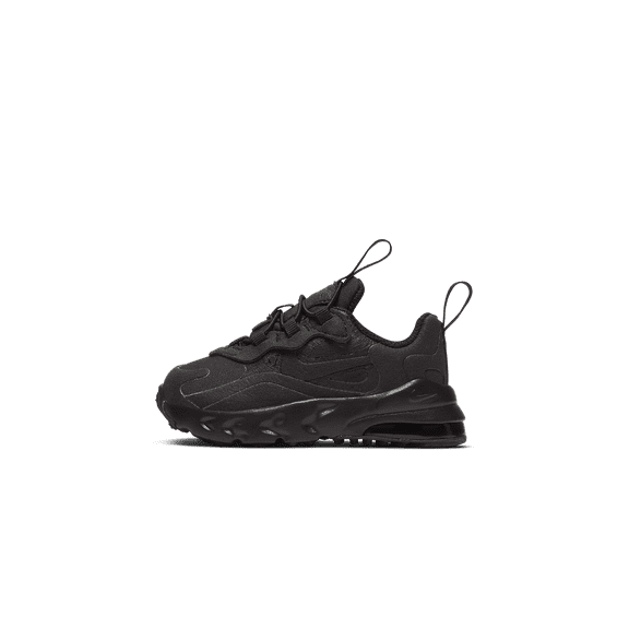 NIKE TODDLER Air Max 270 React TD "Triple Black" CD2654 004 CD2654 004 from Stadium Goods