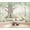 Color 2, variant on Wallpaper Whimsical Woodland Scene Rabbits Fox Birds Flowering Tree Peel and Stick Wall Murals 100"H x 144"W Removable PVC Wall Paper Self-Adhesive Wall Paintings Art Decor for Bedroom Living Room