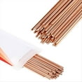 thumbnail image 1 of 40 Pcs Copper Brazing Rods Brass Brazing Rods for Air Conditioning, Refrigeration, Electrical Machines HVAC,40 pcs * hvac solder, 1 of 6