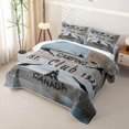 thumbnail image 3 of Erosebridal Happy Camping Twin Quilt Set, Vintage Farmhouse Twin Coverlet Set, 2-Piece 1 Bedspread and 1 Pillowcase, 3 of 7