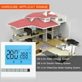 thumbnail image 1 of Programmable Smart Thermostat for Water Heating Large LCD Screen with Backlight Water Foor Heating Temprature Controller, 1 of 6