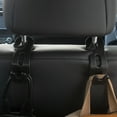 thumbnail image 2 of RUNROTOO 10Pcs Black PP Car Back Seat Storage Hook for Car Accessories, 2 of 8