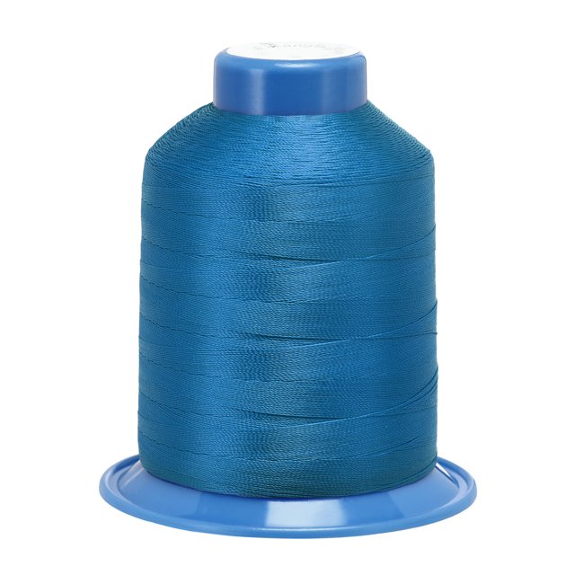 Unique Bargains Fil Extra Résistant en Polyester Collé Bleu Acier, 1968 Verges