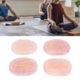 thumbnail image 3 of 4 Pcs Natural Rune Stones, With Engraved Reiki Symbols Flat Oval Meditation Rune Stones With Storage Pouch For Meditation Divination Decoration, 3 of 8