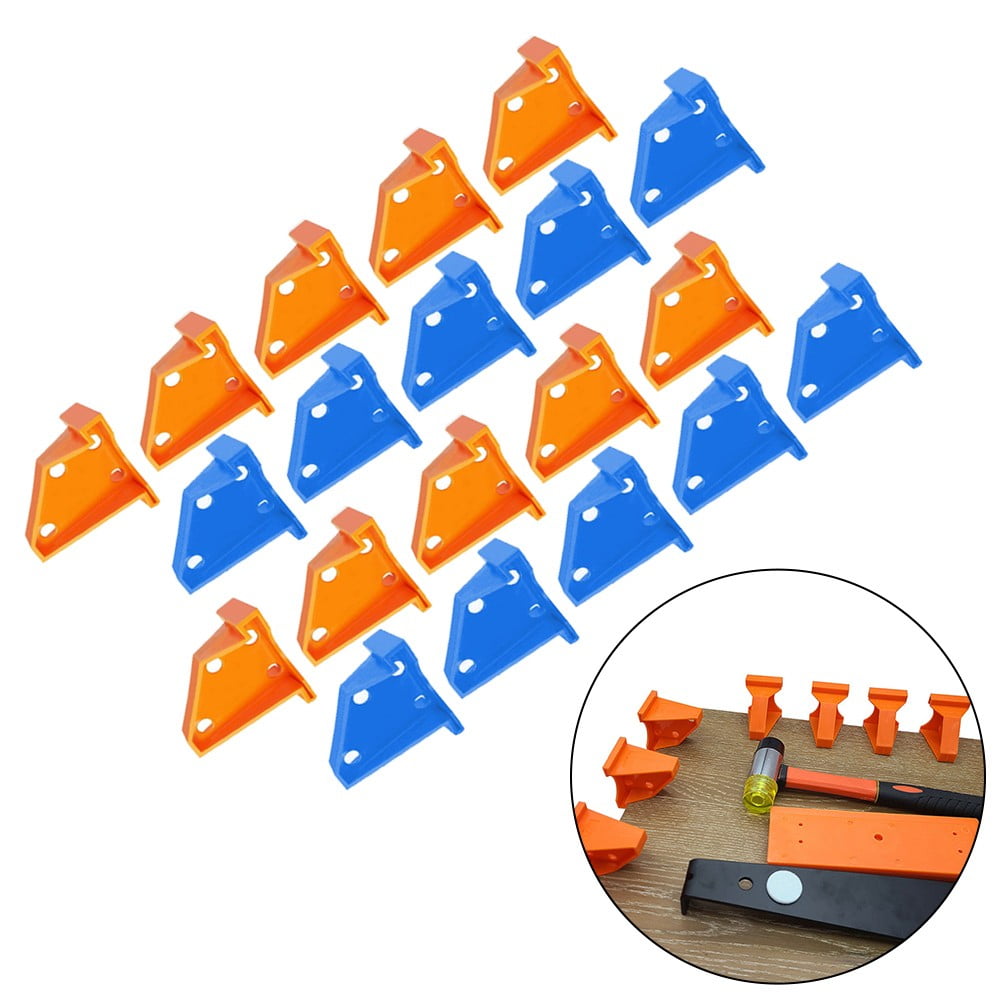 20Pcs Flooring Spacers Laminate Installation with 1/4 1/2Inch Gap Floating Floor Blue