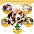 thumbnail image 1 of juguetes para perros masticadores agresivos, huesos de nailon con sabor a carne, resistentes para cachorros., 1 of 1