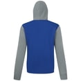 thumbnail image 3 of Men's Levelwear Royal Texas Rangers Throwback Ultimate Banner Arch Hoodie, 3 of 3