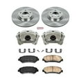 thumbnail image 2 of PowerStop Front Stock Replacement Brake Pad and Rotor Kit with Calipers Fits: NISSAN Select Models KCOE3076, 2 of 7