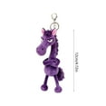 thumbnail image 3 of TanSiDing 2pcs 2026 Year of the Horse Keychain Bag Charm, Soft Plush Mini Figurine Pendant, Chinese Zodiac Lunar New Year Decoration Gift for Fortune Celebration, 3 of 6
