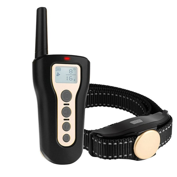 GROOVYPETS Shock Collar for Dogs with Remote 330 Yard Range Remote