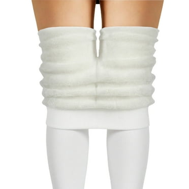 dazeni Girls Thick Fleece Lined Tights Winter Warm Cozy Tights Stretchy High Waisted Yoga Workout Leggigs Stocking Pantyhose 6-10Years