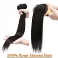 thumbnail image 6 of SEGO Clip in Hair Extensions Human Hair 100% Real Remy Hair 10-24 inch Full Head Thick Hair Pieces Silky Straight Balayage Hair Cleanrance, 6 of 9
