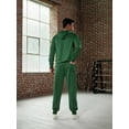 thumbnail image 5 of Coshow Men's 2 Piece Hoodie Sportswear Long Sleeve Casual Set Jogger Sports Set, 5 of 5