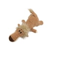 thumbnail image 2 of Indestructible Dog toys,New Durable 10" Plush Dog Toys for Aggressive Chewers, Squeaky Chew Toy for Small Medium Large Dogs Puppy Teething Toys,flying bird cat toy,Chew-resistant,Saffron 3, 2 of 9
