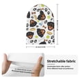 thumbnail image 2 of Yiaed Rottweiler Print Winter Beanie for Men Women, Fleece Lined Beanie Soft Warm Knit Hat Ski Stocking Cuffed Ca, 2 of 6