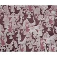 thumbnail image 5 of oneOone Polyester Spandex Wine Fabric Abstract Face Quilting Supplies Print Sewing Fabric By The Yard 56 Inch Wide, 5 of 6