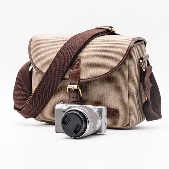Masteelf Camera Dampening Bladder Bag - Digital Camera Storage Organizer Handbag Compatible with Canon 200D 800D, Khaki