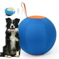 thumbnail image 1 of HLONK Herding Ball for Dogs 18” Herding Ball for Australian Shepherd  Cattle Dogs  Collie & Herding Dog  Dual Layered Herding Dog Ball  Horse Ball with Pump, 1 of 7