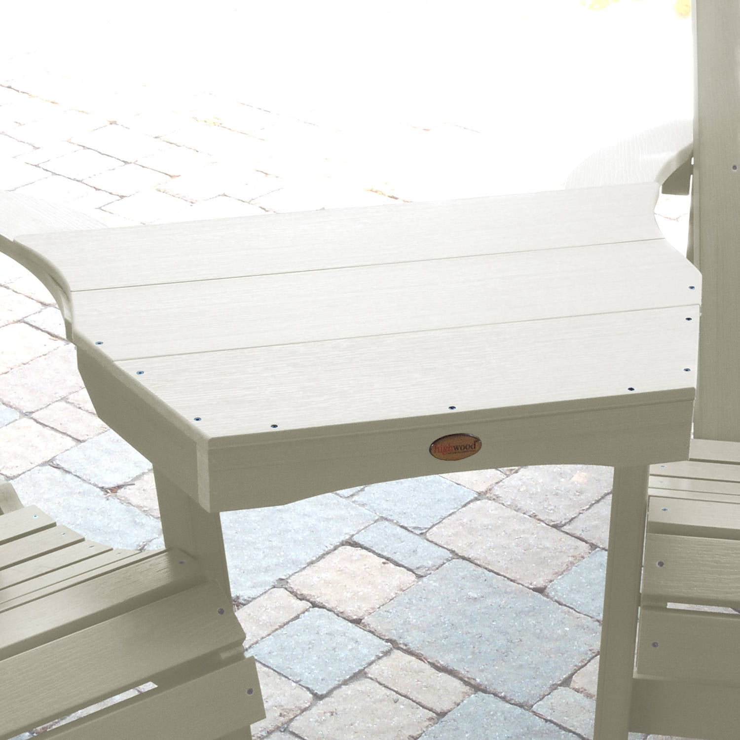 highwood® Eco-Friendly Adirondack Tete-a-Tete Connecting Table