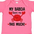 thumbnail image 4 of Inktastic My Babcia Loves Me Grandson Boys or Girls Baby Bodysuit, 4 of 5