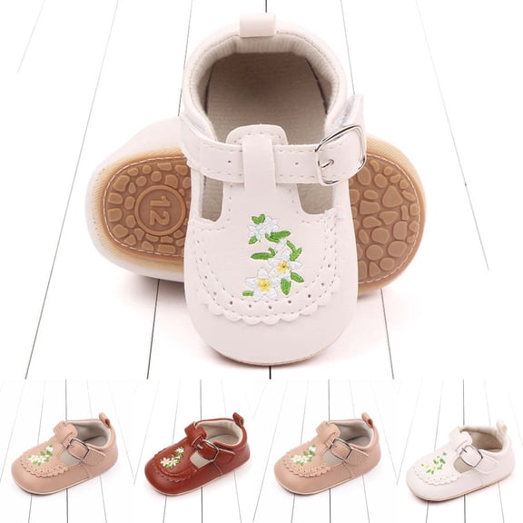 Summer New Baby Everything Casual Breathable Cute Rubber Soles Non-slip Soft Soles Baby Sandals Toddler Shoes White qILAKOG Size 5