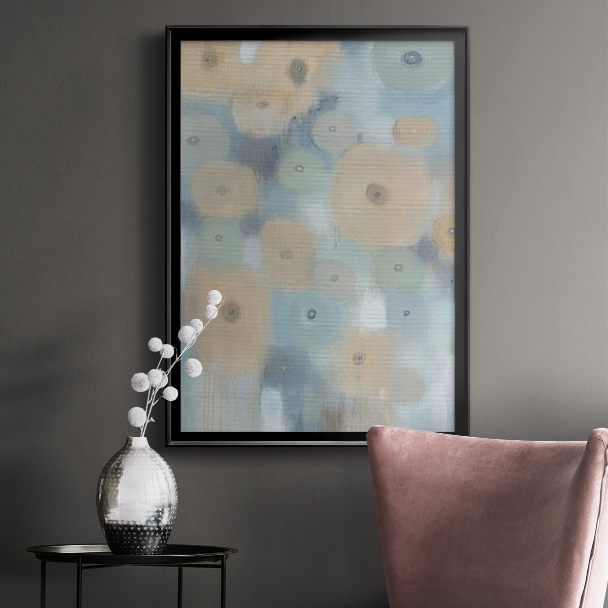 Spinning Wheels I Premium Framed Print, in Gold, Black, or Silver - Ready to Hang