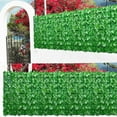 thumbnail image 3 of Artificial Leaf Privacy Fence Screen - Ideal for Balcony, Garden, and Indoor Decoration - Noise Reduction and Easy Maintenance Decorative Fencing, 3 of 5