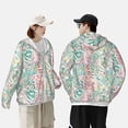 thumbnail image 4 of Fotbe Watercolor Tiger Chaqueta con Protección Solar UPF 50+ para Hombre y Mujer, Camisa con Capucha y Bolsillos-3X-Large, 4 of 7