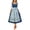 Multicolor#4, variant on Women's Oktoberfest Dress Plus Size Dirndl Dress Floral Print Sleeveless V Neck Cocktail Dress with Adjustable Waist Tie A Line Traditional Bavarian Dress for Women