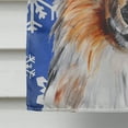 thumbnail image 4 of Collie Winter Snowflakes House Flag, 4 of 4