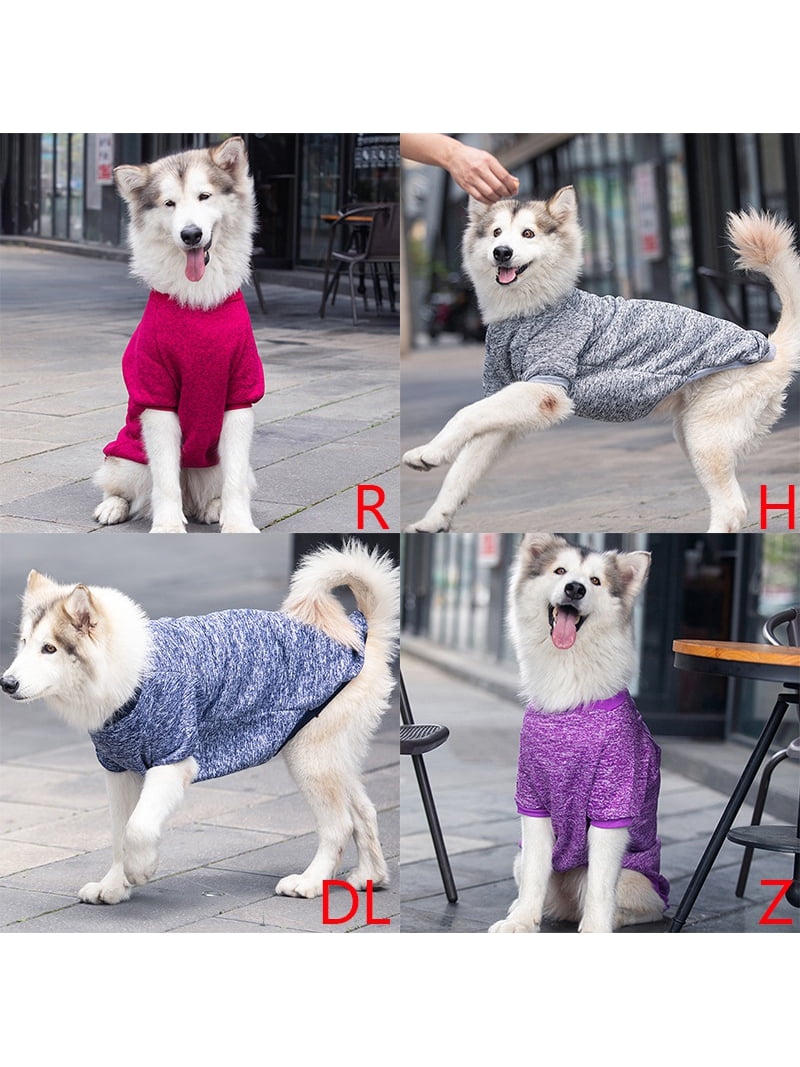 1PC Big Dog Clothes Cool Dog Sweater Clothes Dog Pet Large-size