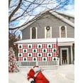 thumbnail image 5 of Garage Door Banner Cover 7 x 8 ft, Green Christmas Tree and Red Plaid Christmas Garage Door Decorations Holiday Christmas Backdrop Decor for Winter New Year Xmas Party, 5 of 6