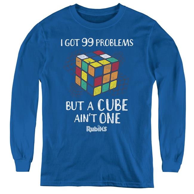 Rubiks Cube Youth Long Sleeve T Shirt