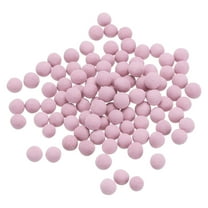 Uxcell 3-5mm 0.22 lbs Clay Pebbles Pink Gardening Potted Balls for Hydroponic Growing